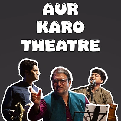 Gopal Datt performing live in Singapore’s best Hindi comedy show, Aur Karo Theater.